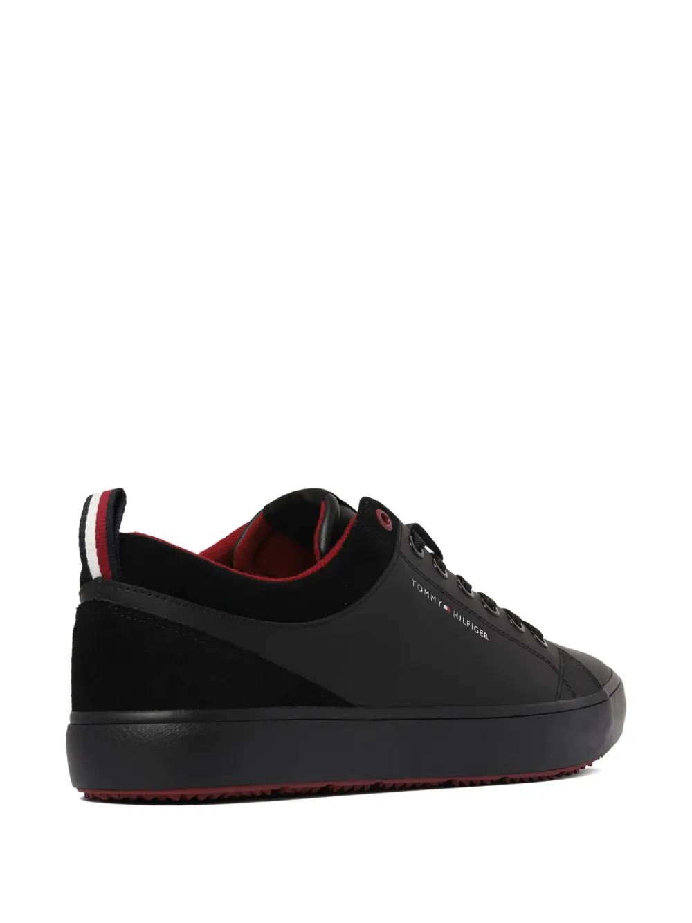 Tommy Hilfiger logo sneakers Black