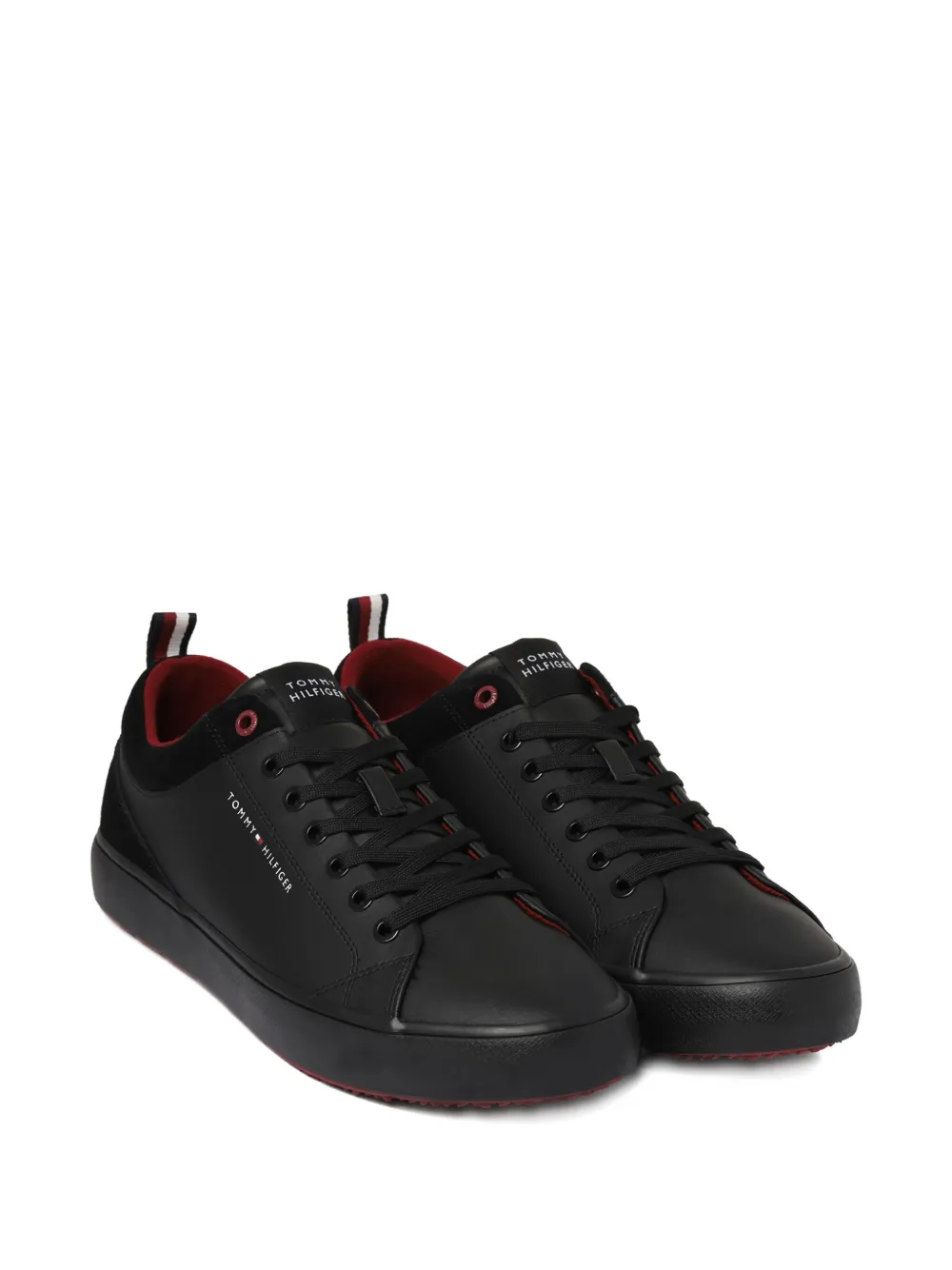 Tommy Hilfiger logo sneakers Black