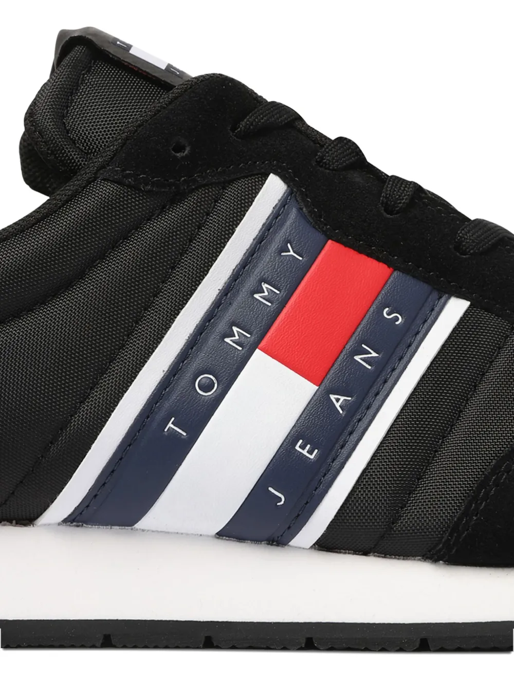 Tommy Jeans logo-print sneakers Black