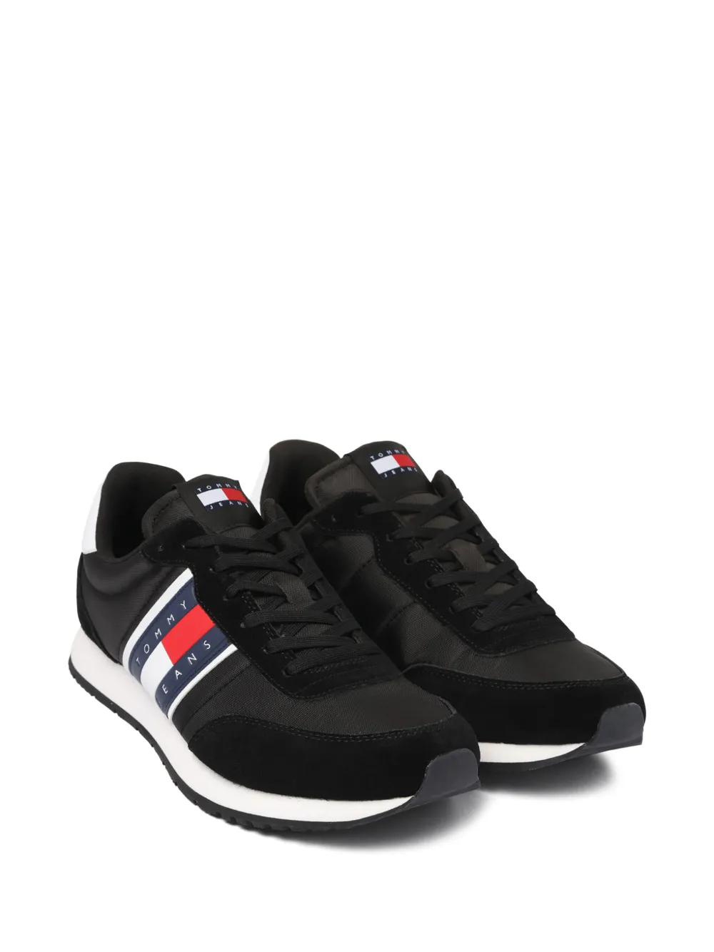 Tommy Jeans logo-print sneakers Black