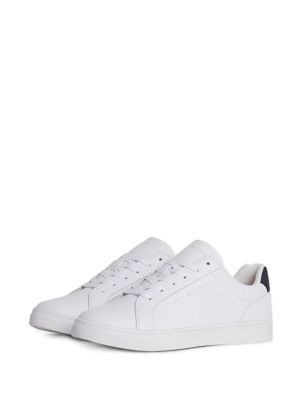 Tommy Hilfiger leather sneakers White