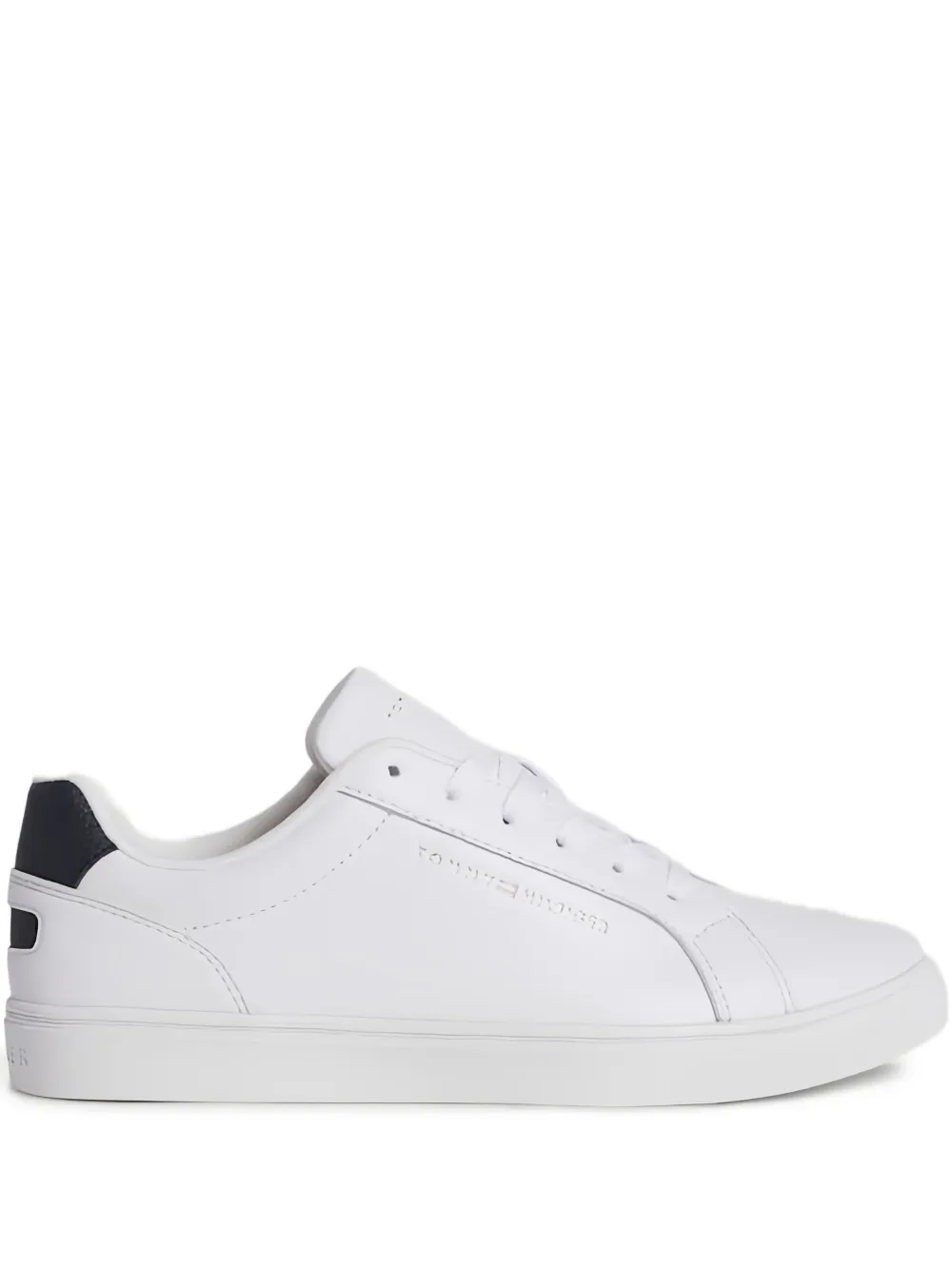 Tommy Hilfiger leather sneakers White