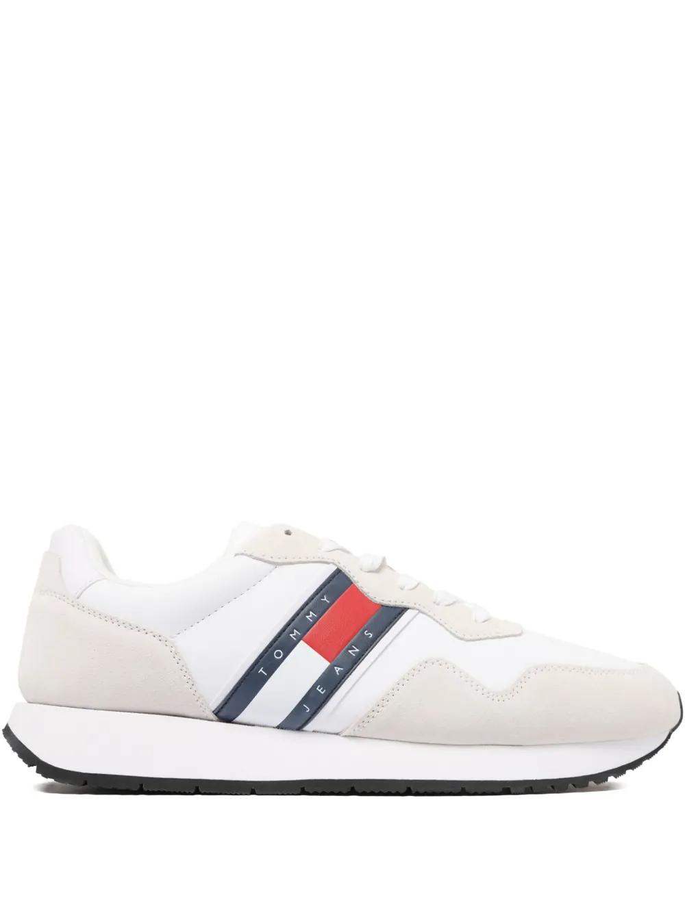 Tommy Jeans leather sneakers White