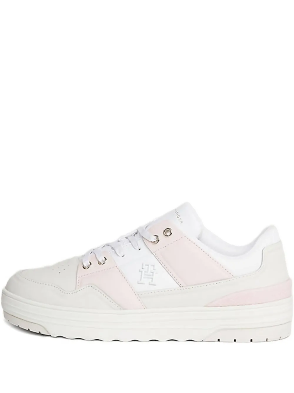 Tommy Hilfiger leather sneakers Neutrals