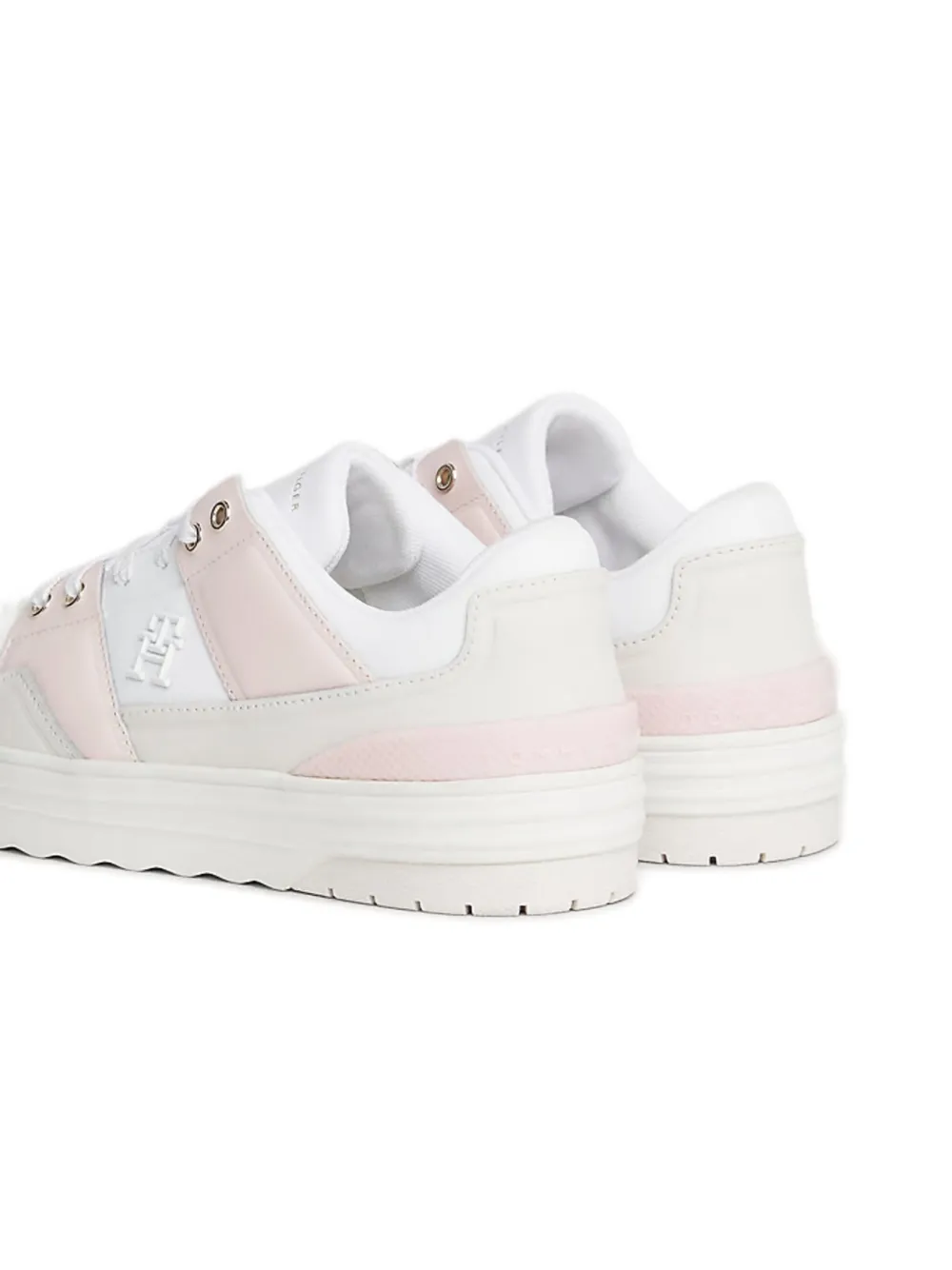 Tommy Hilfiger leather sneakers Neutrals