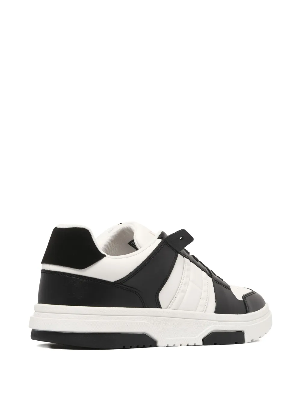 Tommy Jeans leather sneakers Black