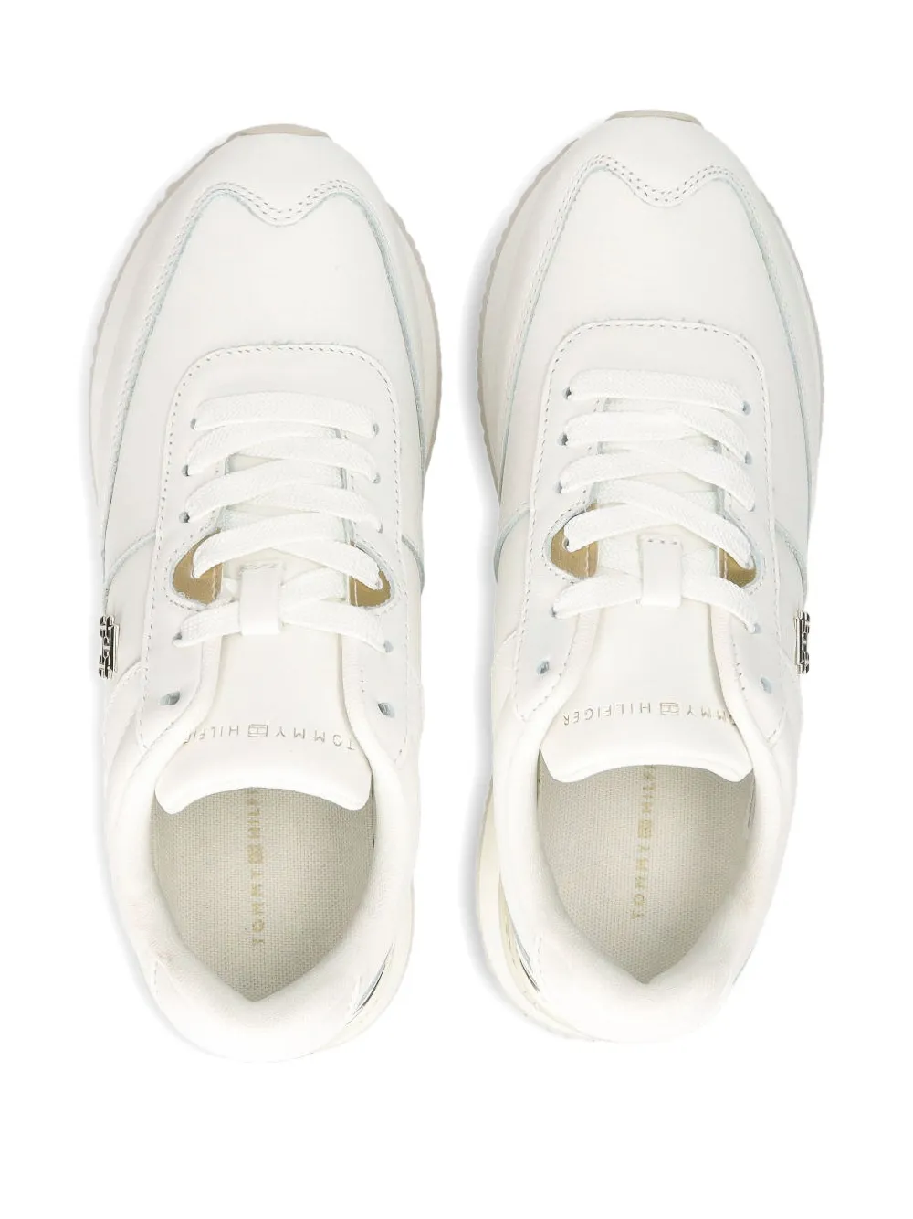 Tommy Hilfiger leather sneakers White
