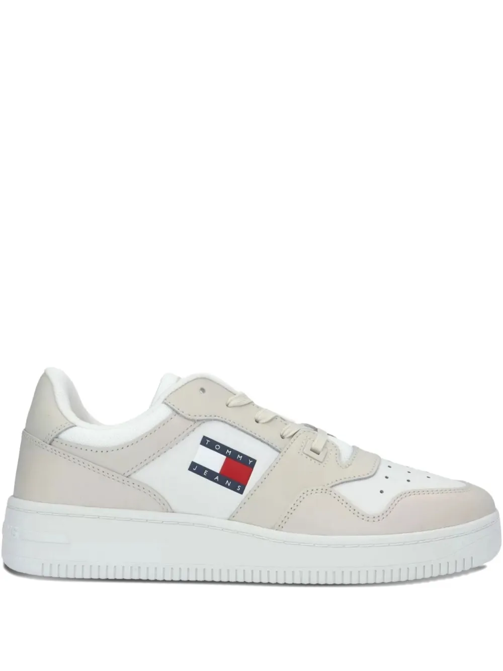 Tommy Hilfiger leather sneakers White