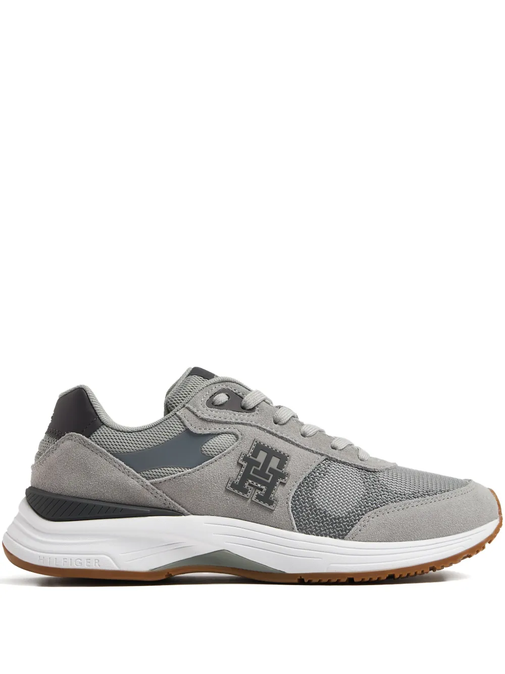 Tommy Hilfiger logo-patch sneakers Grey