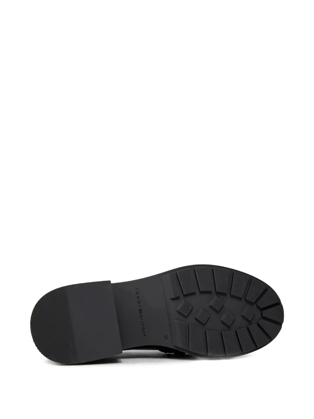 Tommy Hilfiger Leren loafers Zwart