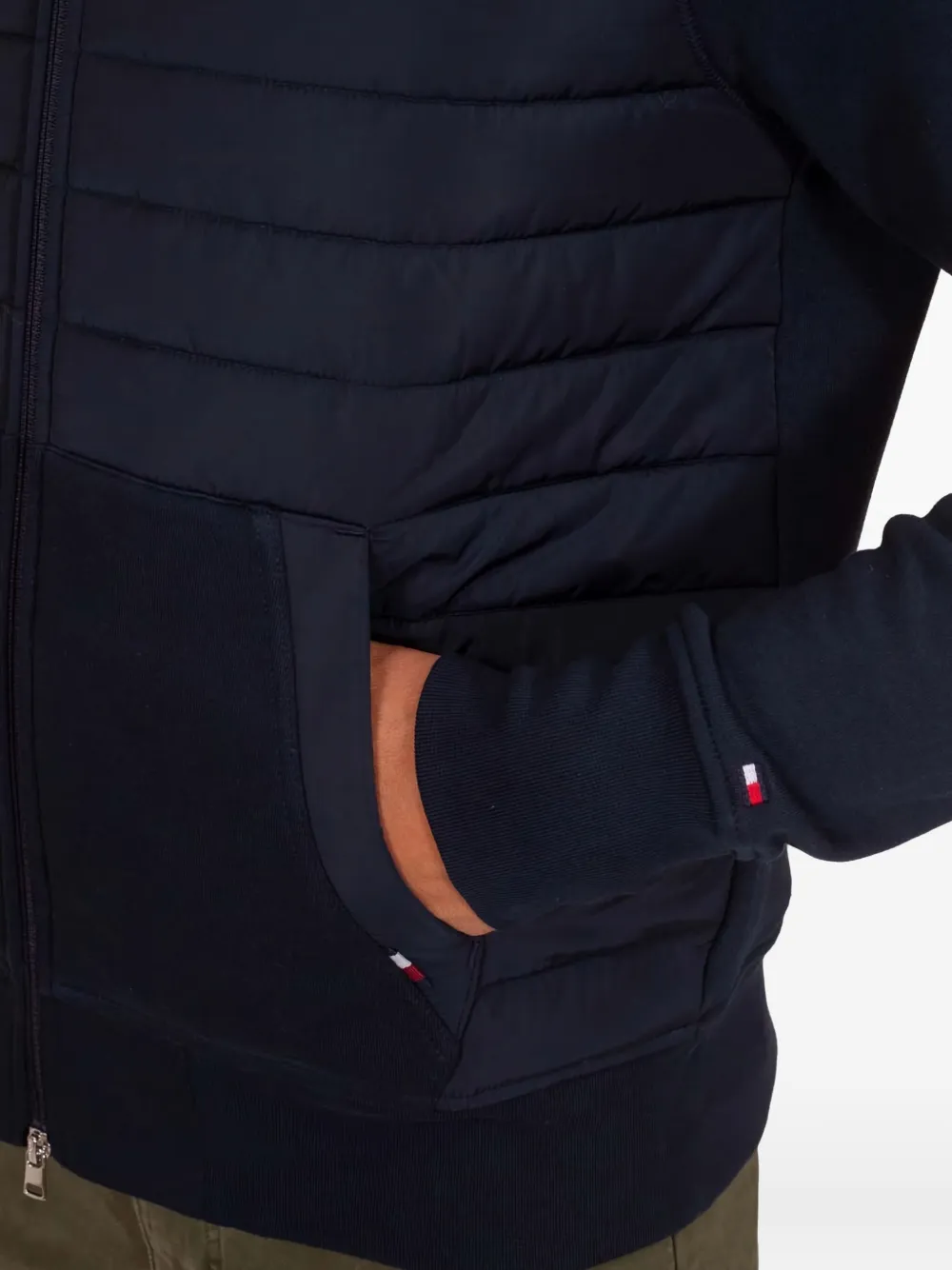 Tommy Hilfiger Jack met gewatteerde vlakken Blauw