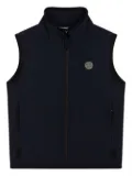Stone Island Junior zip-up vest - Black