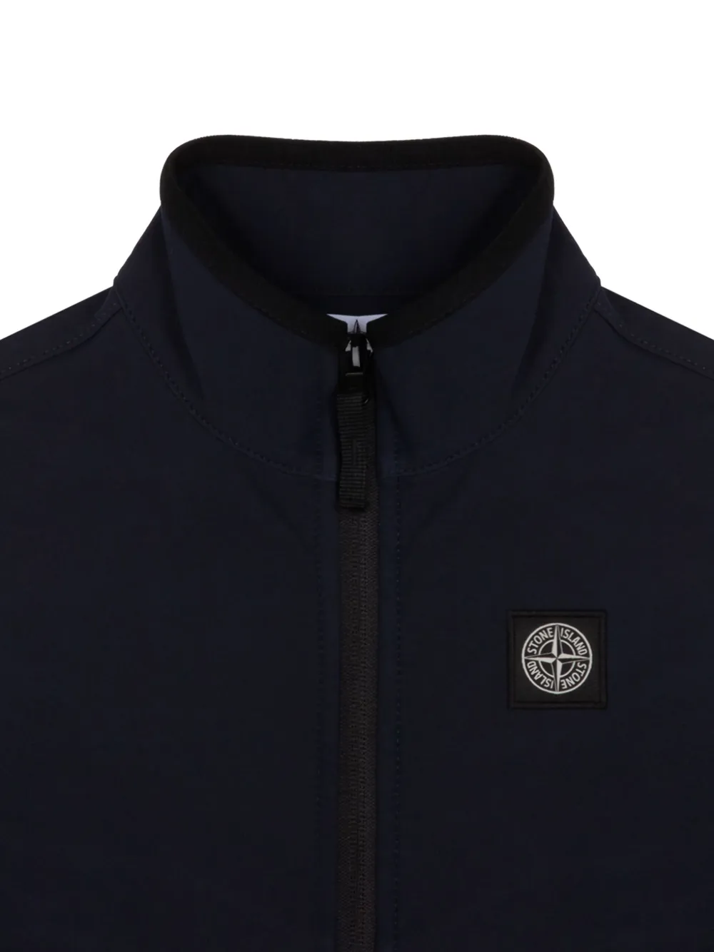Stone Island Junior Top met rits Zwart