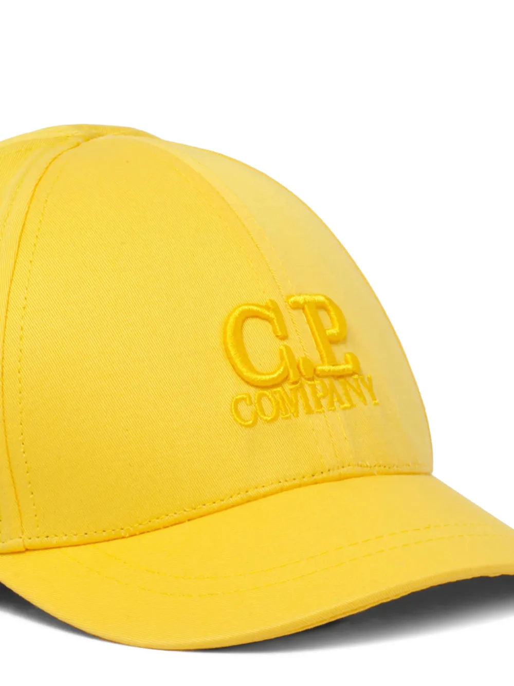 C.P. Company Kids Pet met geborduurd logo Geel