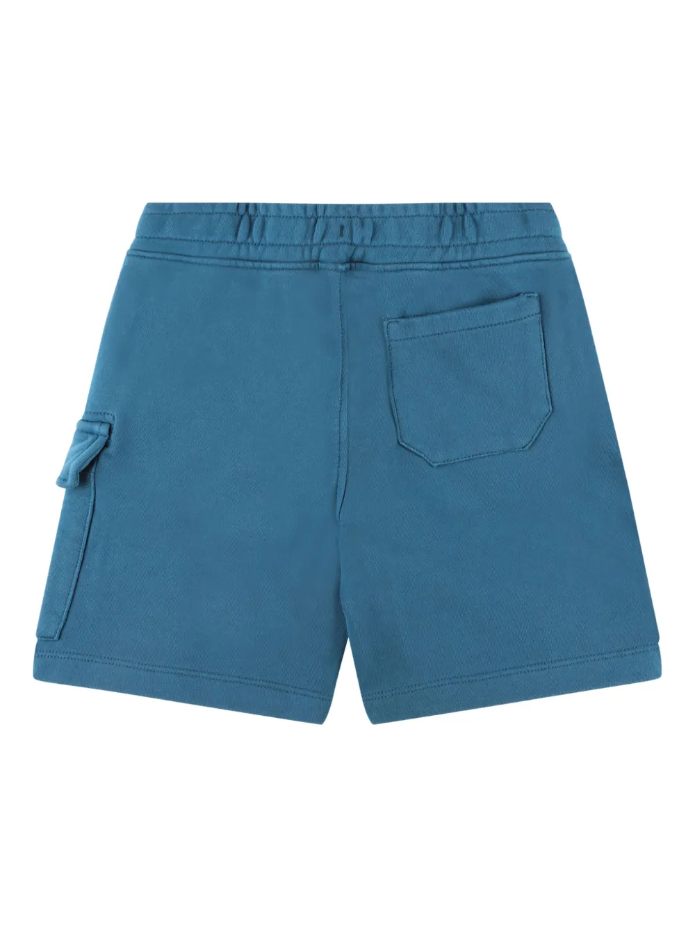 C.P. Company Kids Shorts met lens detail Blauw