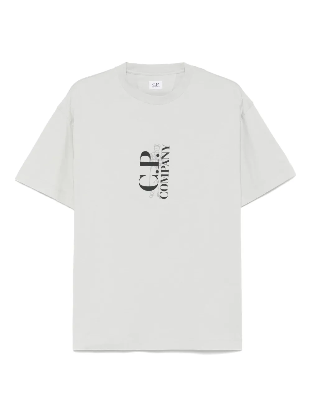 C.P. Company playera con logo estampado | azul | Image 1