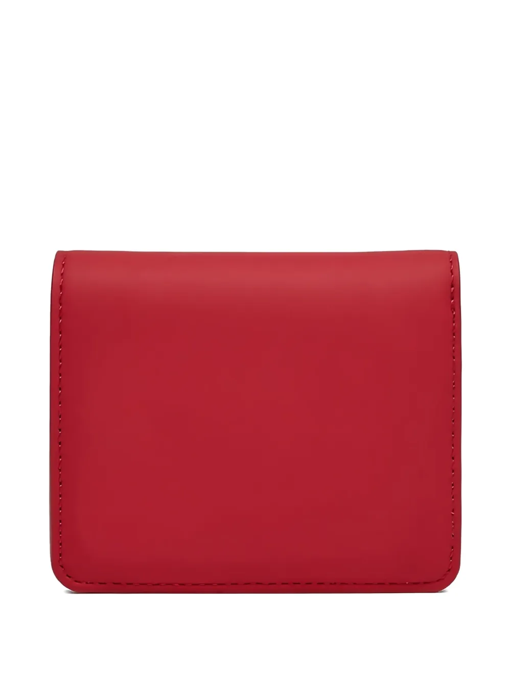 Love Moschino Portemonnee met logoplakkaat - Rood