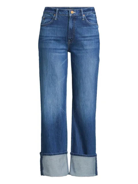MOTHER Checkerboard Duster jeans