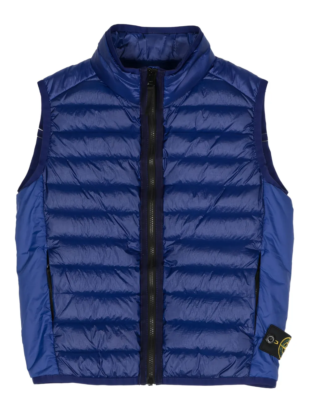Stone Island Junior Bodywarmer met Compass-logopatch Blauw