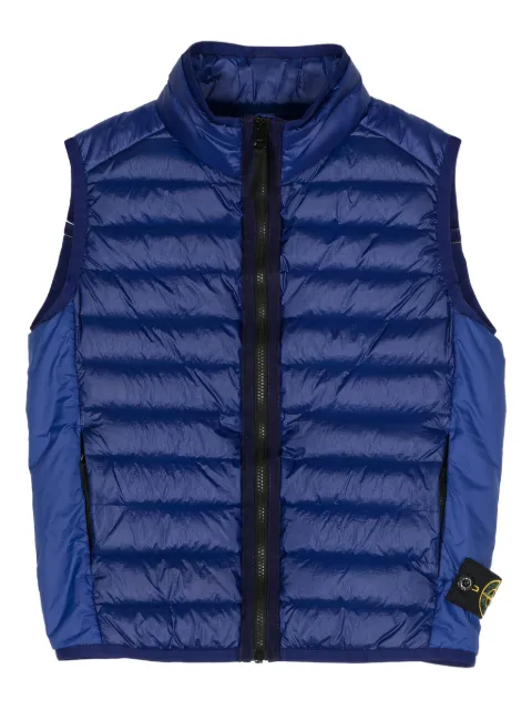 Stone Island Junior Compass-badge down gilet