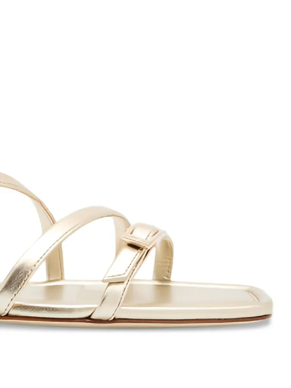 STUART WEITZMAN ショシサンタル GEORGIE100SK821 GOLDEN Stuart Weitzman Georgie Sandals | Gold | FARFETCH