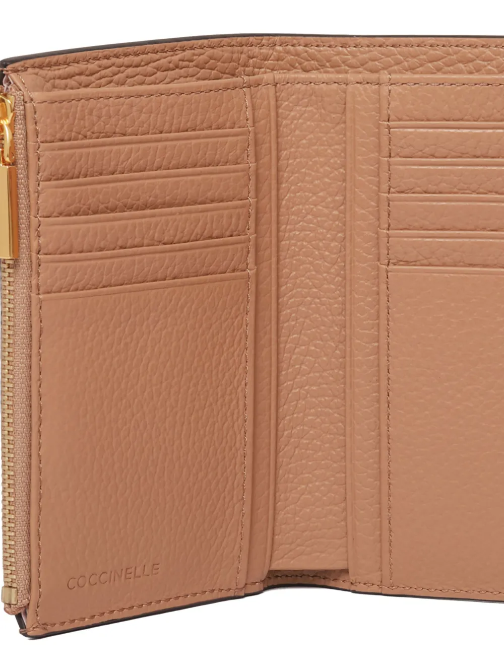 Coccinelle Beat portemonnee Beige