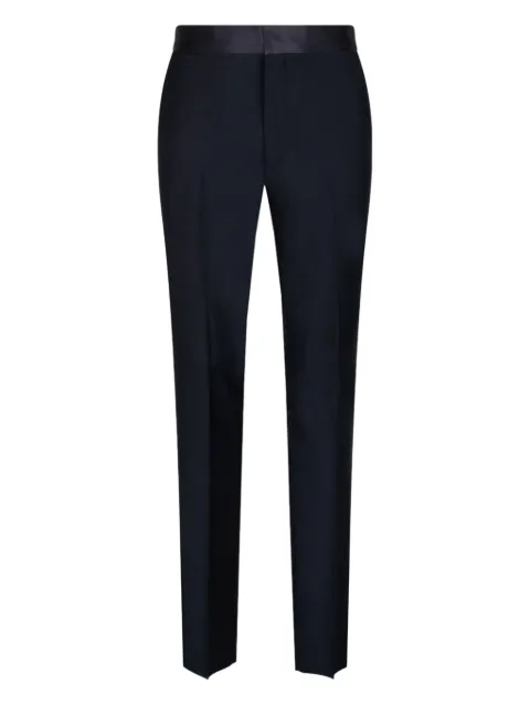 Givenchy satin-trim trousers