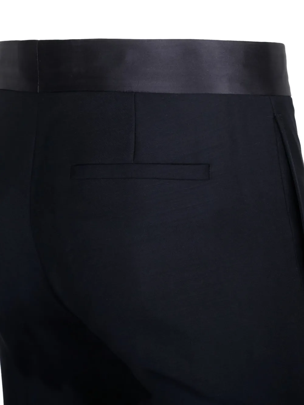 Givenchy Broek met satijnen afwerking Blauw