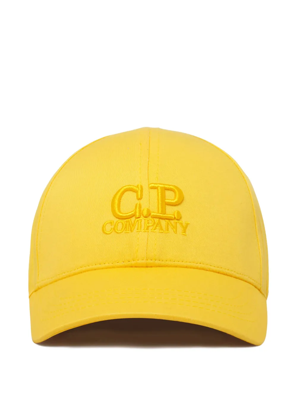 C.P. Company Kids Pet met geborduurd logo Geel