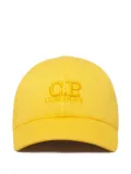 C.P. Company Kids logo-embroidered cap - Yellow
