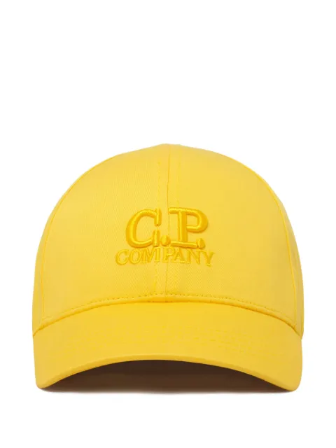 C.P. Company Kids logo-embroidered cap