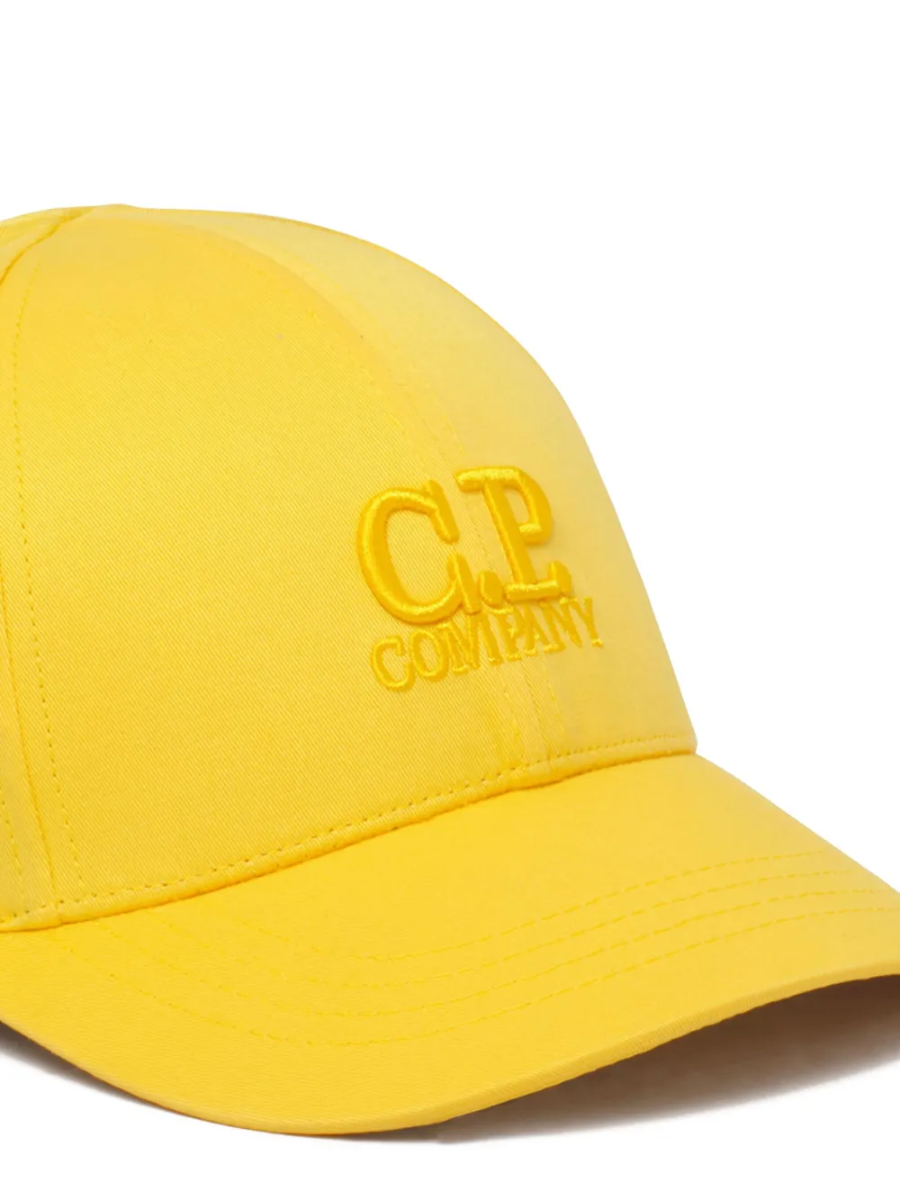 C.P. Company Kids Pet met geborduurd logo - Geel