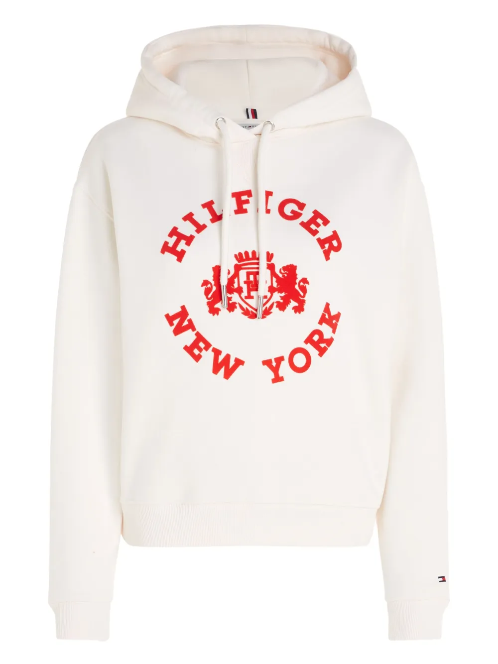 Tommy Hilfiger Hoodie met logoprint Wit