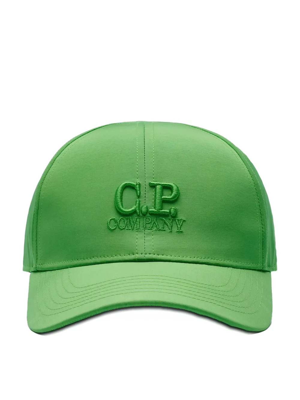 C.P. Company Kids curved-brim logo baseball cap Groen