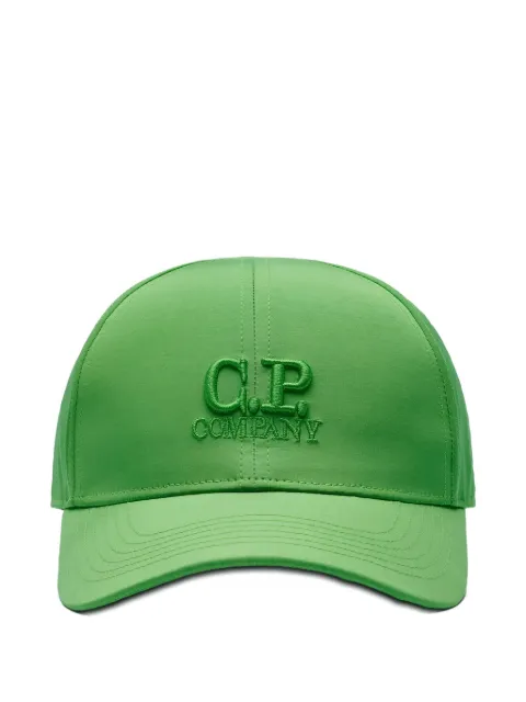 C.P. Company Kids كاب بيسبول بطرف منحني وشعار الماركة