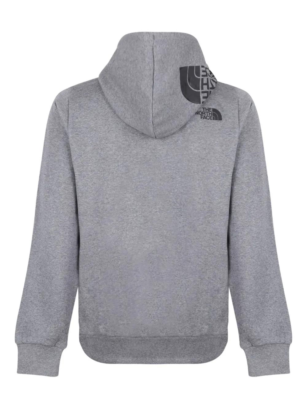 The North Face Hoodie met logoprint Grijs