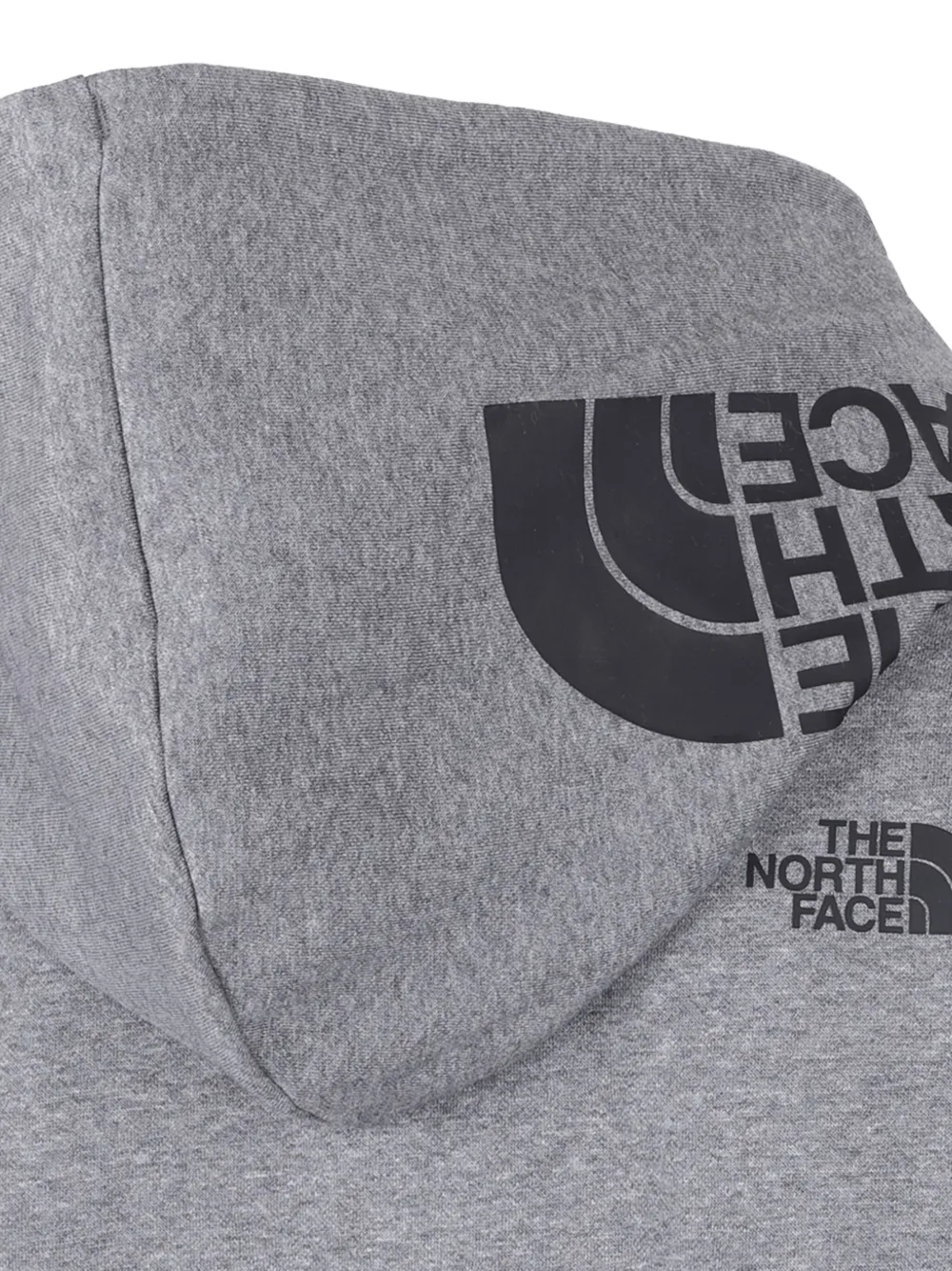 The North Face Hoodie met logoprint Grijs