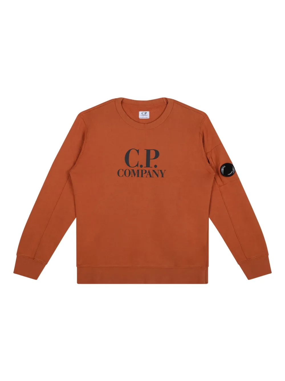 C.P. Company Kids Sweater met logoprint Oranje