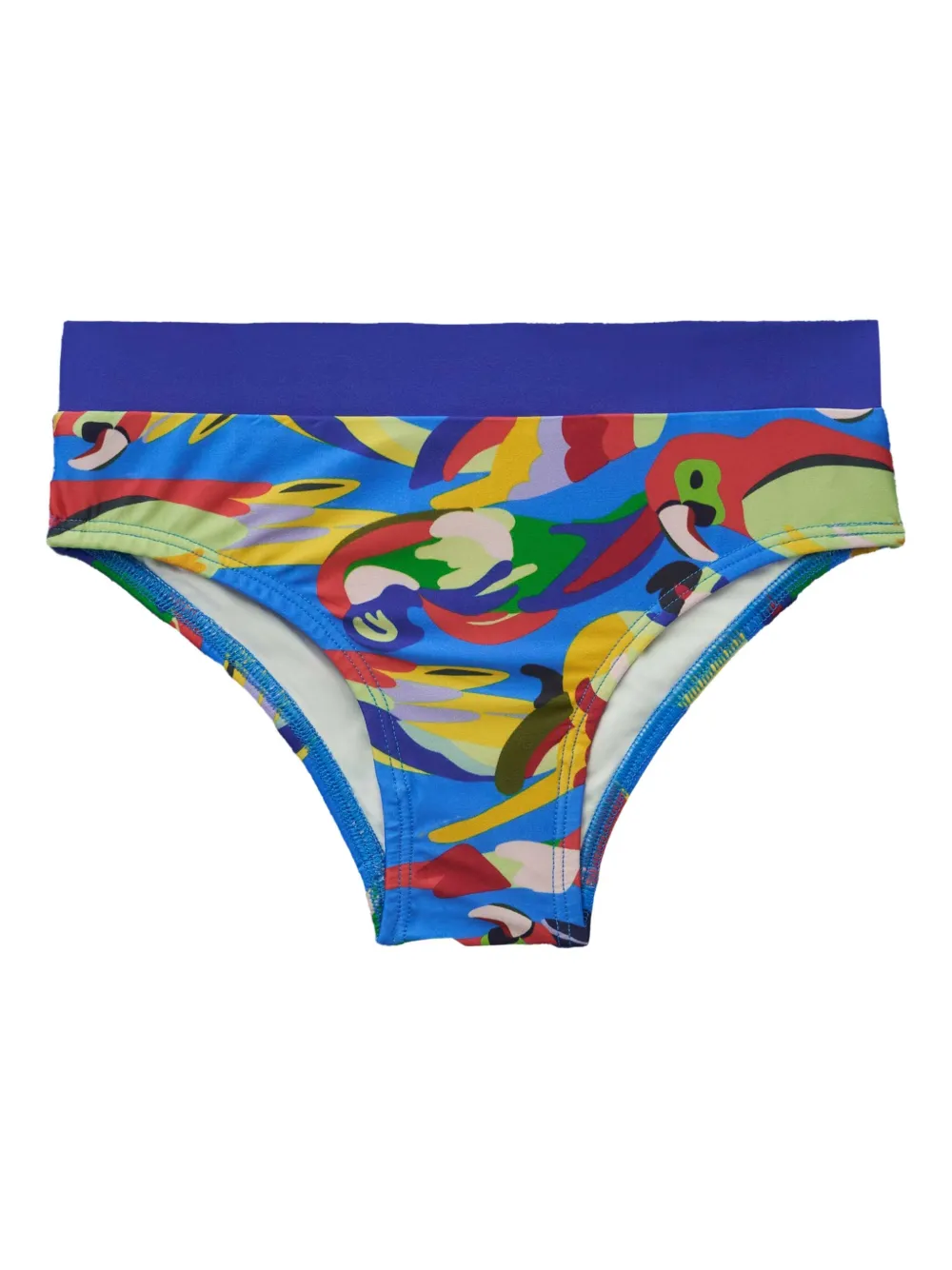 Shop Roarsome Graphic-print Bikini Set In Blue