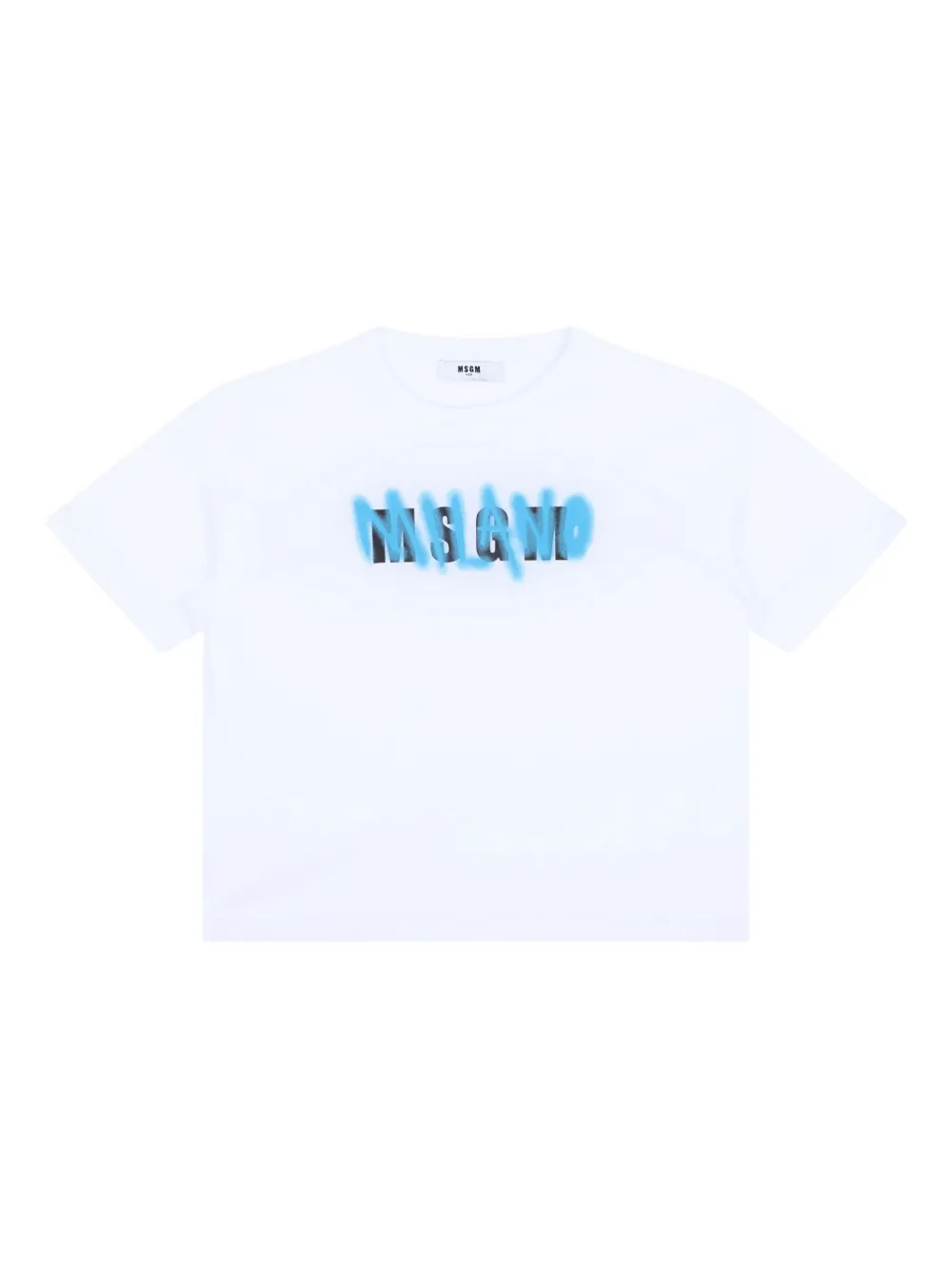 MSGM Kids playera con logo estampado | blanco | Image 1