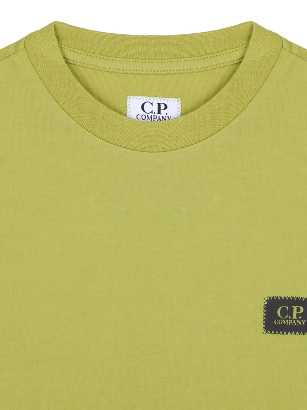 C.P. Company Kids Katoenen T-shirt Groen