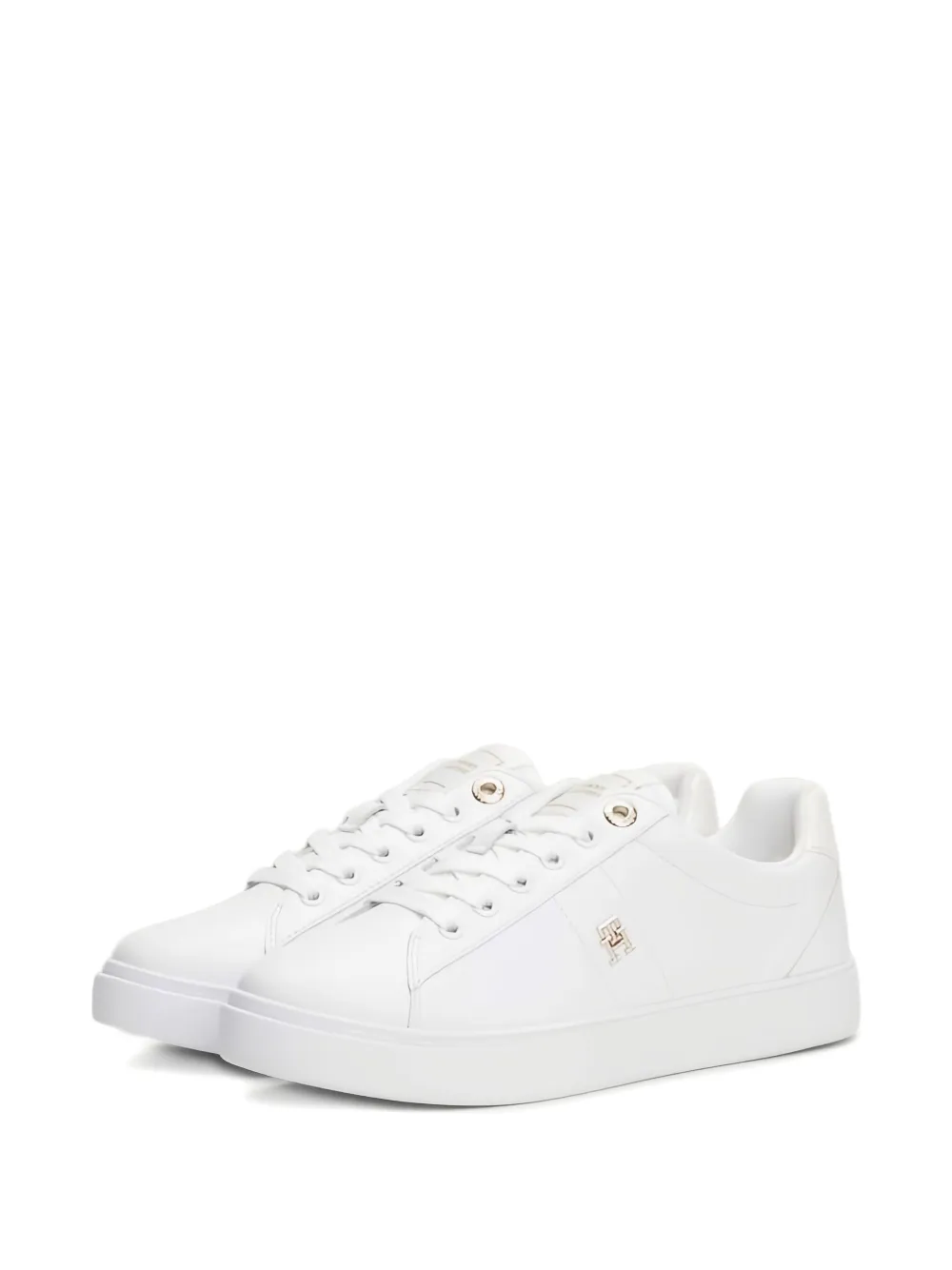 Tommy Hilfiger leather sneakers White