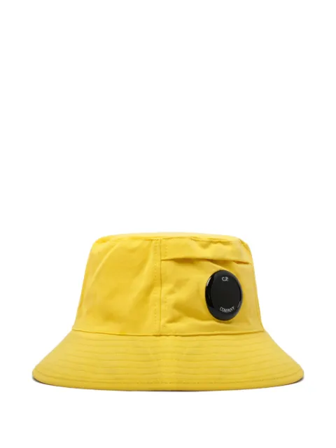 C.P. Company Kids gorro de pescador con detalle Lens