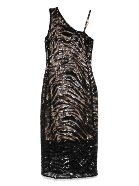 Just Cavalli paillette-embellished midi dress