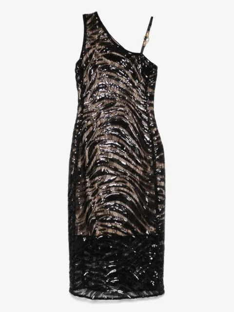 Just Cavalli Abito midi con paillettes