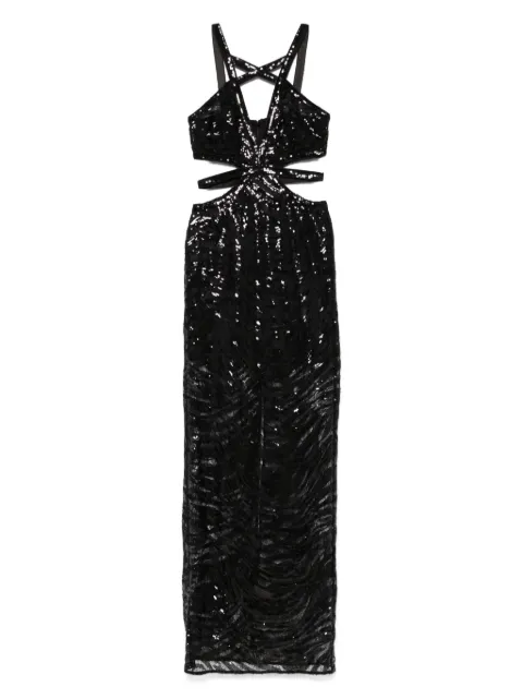 Just Cavalli vestido largo con lentejuelas