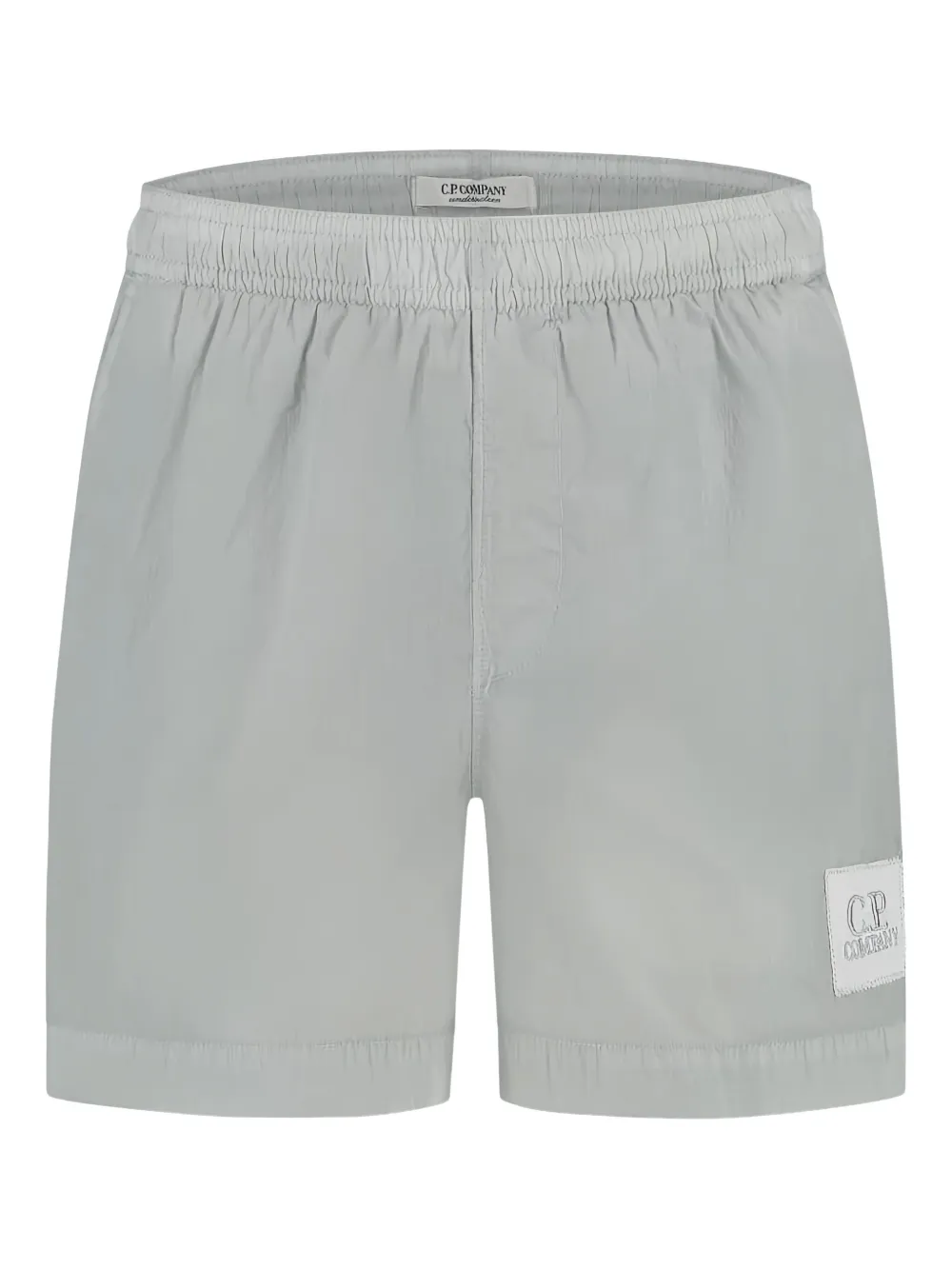 C.P. Company Kids Zwembroek met logopatch Grijs