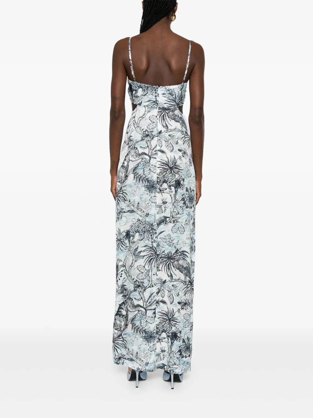 Just Cavalli Raso VI Strange maxi-jurk Blauw