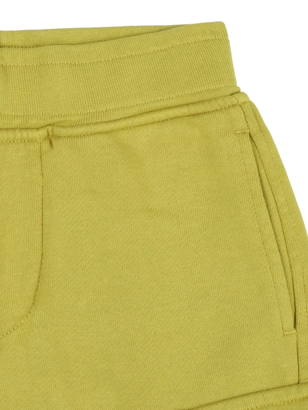 C.P. Company Kids Joggingbroek met Lens-detail Geel