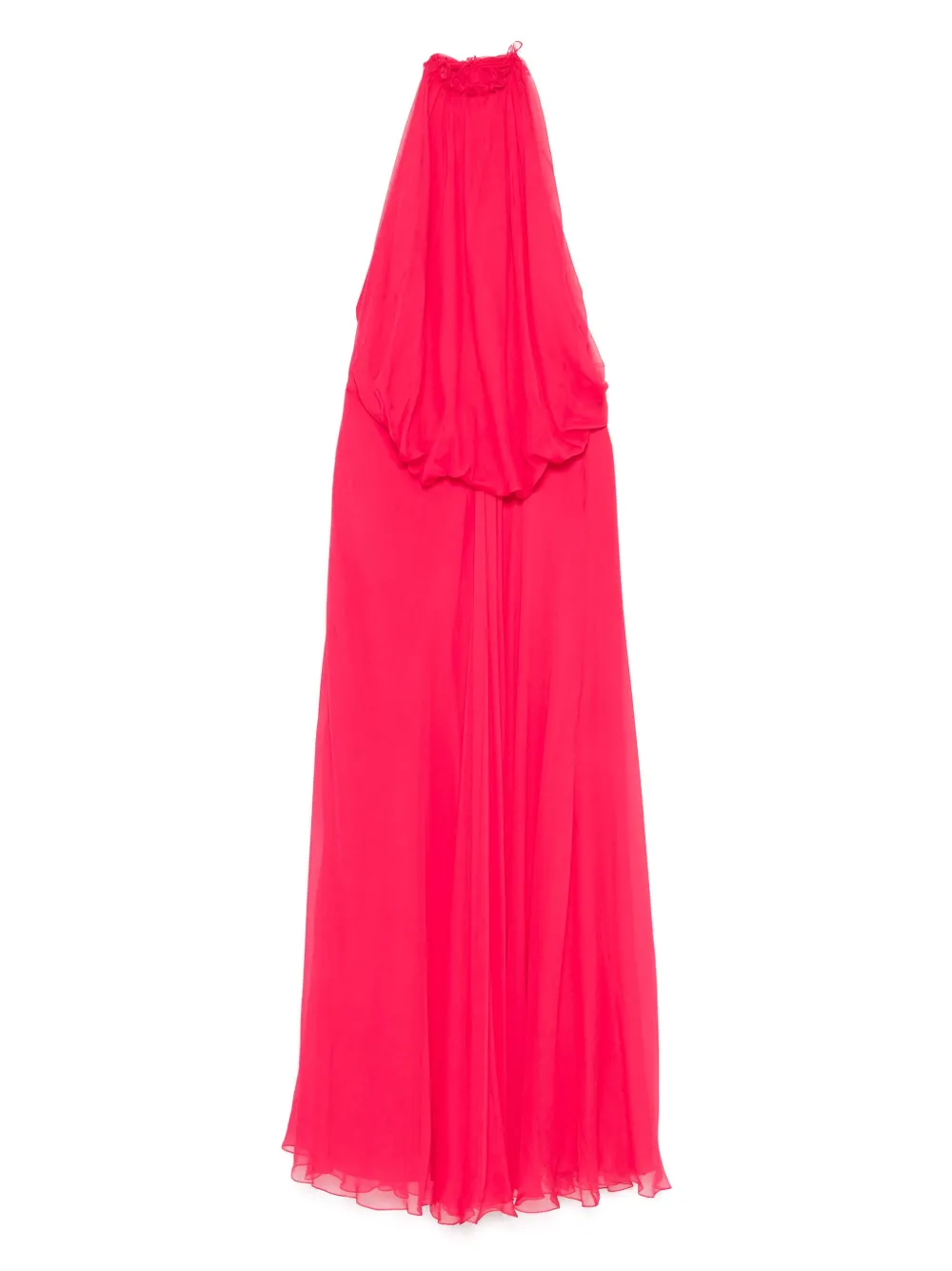 Alberta Ferretti vestido largo con cuello halter | rosado | Image 1